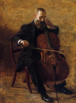 托馬斯 伊肯斯 The Cello Player